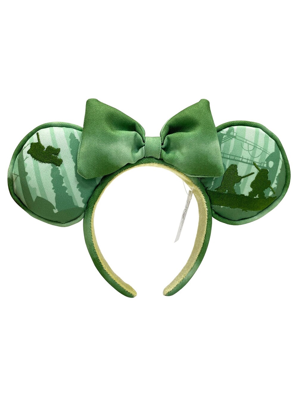 Green Star Wars Inspired Ewok Endor Minnie Ears Headband